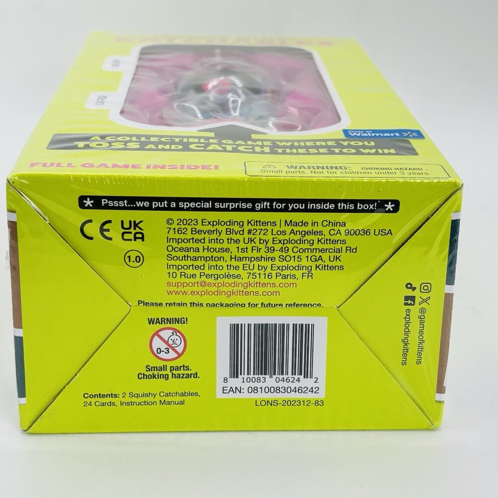 Exploding Kittens Catchables 2pk DJ Cat & Cattle Party Game. New. Sealed! - Picture 7 of 7